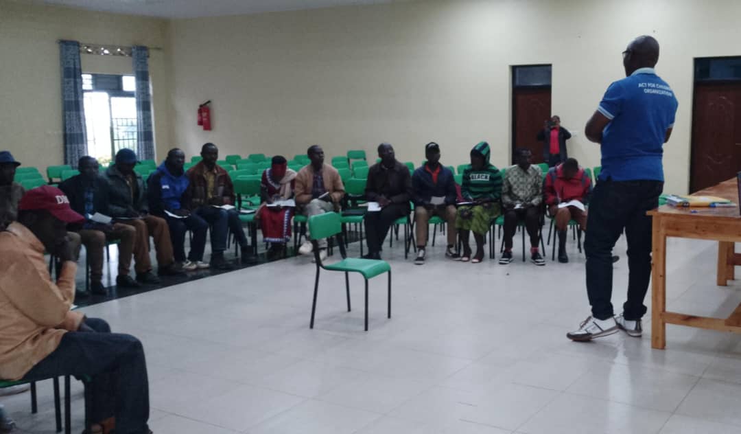 Mentor working with children